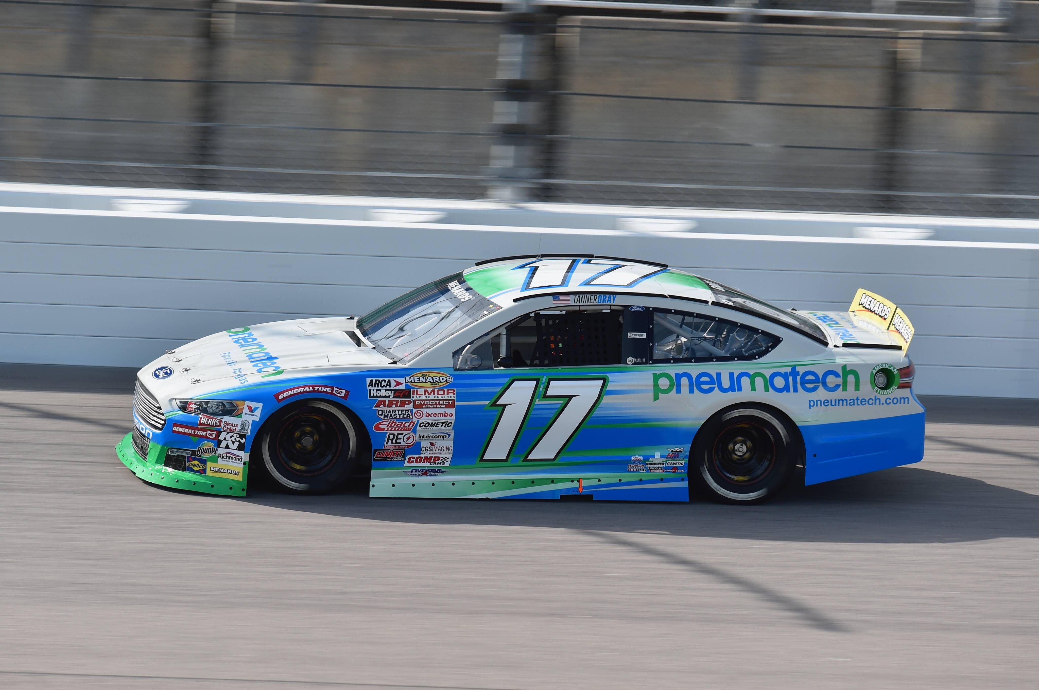 In the ARCA series at Kansas, Taylor Gray (fifth) led Ford. Hailie Deegan finished ninth. In the ARCA series at Kansas, Taylor Gray (fifth) led Ford. Hailie Deegan finished ninth.